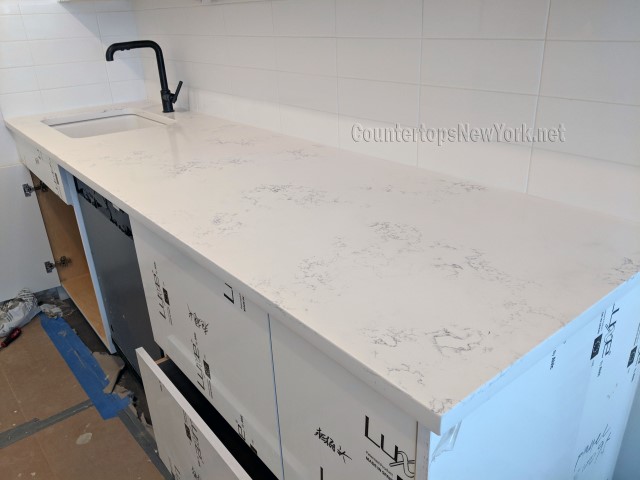 Kitchen Countertops White Quartz NYC Kitchen Countertops White Quartz NYC